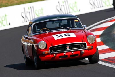 26;1971-MGB-Roadster;23-March-2008;Australia;Bathurst;FOSC;Festival-of-Sporting-Cars;Group-S;Mike-Walsh;Mt-Panorama;NSW;New-South-Wales;auto;motorsport;racing;super-telephoto