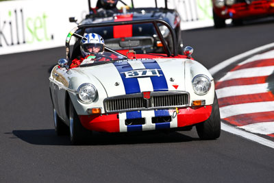 371;1969-MGB;23-March-2008;Australia;Bathurst;FOSC;Festival-of-Sporting-Cars;Group-S;Mt-Panorama;NSW;New-South-Wales;Robert-Haywood;auto;motorsport;racing;super-telephoto