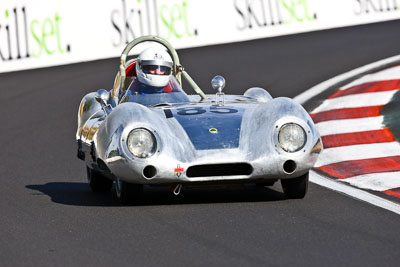 185;1957-Lotus-Eleven-Le-Mans-85;23-March-2008;Australia;Bathurst;FOSC;Festival-of-Sporting-Cars;Group-S;Mt-Panorama;NSW;New-South-Wales;Peter-Yeomans;auto;motorsport;racing;super-telephoto