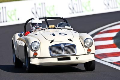 15;1959-MGA-1600;23-March-2008;Australia;Bathurst;FOSC;Festival-of-Sporting-Cars;Group-S;Mt-Panorama;NSW;New-South-Wales;Richard-Rose;auto;motorsport;racing;super-telephoto