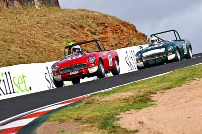 17;1964-MGB;23-March-2008;Australia;Bathurst;FOSC;Festival-of-Sporting-Cars;Group-S;Mt-Panorama;NSW;New-South-Wales;Paul-Bower;auto;motorsport;racing;super-telephoto