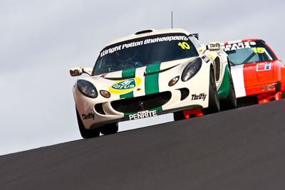 10;2005-Lotus-Exige;23-March-2008;Australia;Bathurst;FOSC;Festival-of-Sporting-Cars;Mark-OConnor;Marque-and-Production-Sports;Mt-Panorama;NSW;New-South-Wales;auto;motorsport;racing;super-telephoto