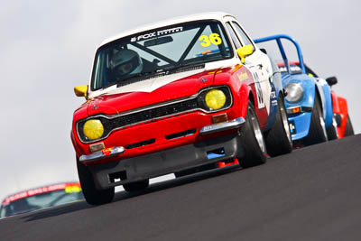 36;1974-Ford-Escort;23-March-2008;Australia;Bathurst;Bruce-Cook;FOSC;Festival-of-Sporting-Cars;Marque-and-Production-Sports;Mt-Panorama;NSW;New-South-Wales;auto;motorsport;racing;super-telephoto
