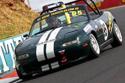 95;1992-Mazda-MX‒5N;23-March-2008;Australia;Bathurst;FOSC;Festival-of-Sporting-Cars;Marque-and-Production-Sports;Mt-Panorama;NSW;New-South-Wales;Nick-Martinenko;auto;motorsport;racing;telephoto
