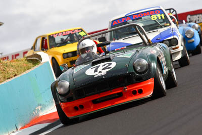 72;1970-MGB-V8-Roadster;23-March-2008;Alan-Richardson;Australia;Bathurst;FOSC;Festival-of-Sporting-Cars;Marque-and-Production-Sports;Mt-Panorama;NSW;New-South-Wales;auto;motorsport;racing;telephoto