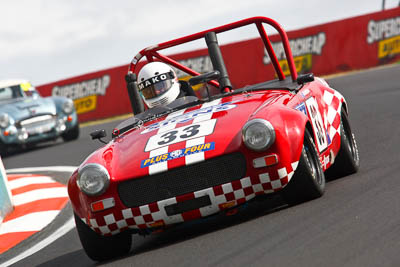 33;1996-MG-Midget;23-March-2008;Australia;Bathurst;FOSC;Festival-of-Sporting-Cars;John-Makeham;Marque-and-Production-Sports;Mt-Panorama;NSW;New-South-Wales;auto;motorsport;racing;telephoto