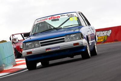 62;1986-Nissan-Bluebird;23-March-2008;Australia;Bathurst;FOSC;Festival-of-Sporting-Cars;Kevin-de-Main;Marque-and-Production-Sports;Mt-Panorama;NSW;New-South-Wales;auto;motorsport;racing;telephoto