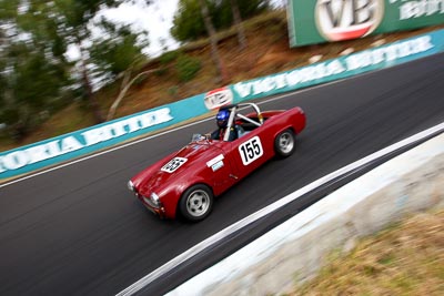 155;1963-MG-Midget;23-March-2008;Australia;Bathurst;Dipper;FOSC;Festival-of-Sporting-Cars;Marque-and-Production-Sports;Mt-Panorama;NSW;New-South-Wales;Peter-Brice;auto;motorsport;racing;wide-angle