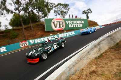 72;1970-MGB-V8-Roadster;23-March-2008;Alan-Richardson;Australia;Bathurst;Dipper;FOSC;Festival-of-Sporting-Cars;Marque-and-Production-Sports;Mt-Panorama;NSW;New-South-Wales;auto;motorsport;racing;wide-angle