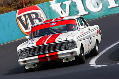 125;1964-Falcon-Rallye-Sprint;23-March-2008;Australia;Bathurst;Bill-Meeke;FOSC;Festival-of-Sporting-Cars;Group-N;Historic-Touring-Cars;Mt-Panorama;NSW;New-South-Wales;auto;classic;motorsport;racing;super-telephoto;vintage