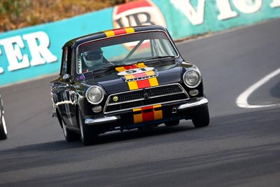 51;1964-Lotus-Cortina;23-March-2008;Australia;Bathurst;FOSC;Festival-of-Sporting-Cars;Group-N;Historic-Touring-Cars;Mt-Panorama;NSW;New-South-Wales;Paul-Trevethan;auto;classic;motorsport;racing;super-telephoto;vintage