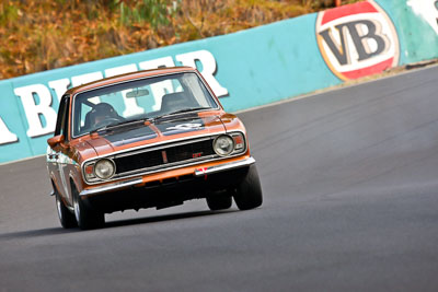 13;1968-Ford-Cortina-240-Mk-II;23-March-2008;Australia;Bathurst;FOSC;Festival-of-Sporting-Cars;Group-N;Historic-Touring-Cars;Mt-Panorama;Murray-Paddison;NSW;New-South-Wales;auto;classic;copper;motorsport;racing;super-telephoto;vintage