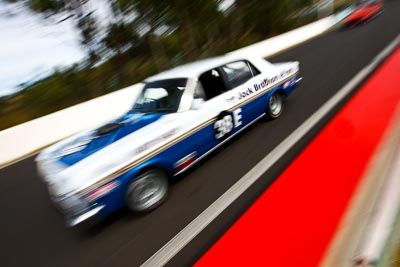 38;1971-Ford-Falcon-GT-Replica;23-March-2008;Australia;Bathurst;FOSC;Festival-of-Sporting-Cars;Mt-Panorama;NSW;New-South-Wales;Regularity;Steve-de-Lissa;Topshot;auto;motorsport;movement;racing;wide-angle