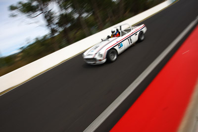 16;1966-MGB;23-March-2008;Australia;Bathurst;FOSC;Festival-of-Sporting-Cars;Matt-Baragwanath;Mt-Panorama;NSW;New-South-Wales;Regularity;auto;motorsport;racing;wide-angle