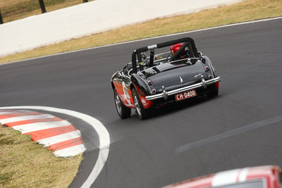 921;1955-Austin-Healey-1004;23-March-2008;Australia;Bathurst;FOSC;Festival-of-Sporting-Cars;Geoff-Leake;Marque-and-Production-Sports;Mt-Panorama;NSW;New-South-Wales;auto;motorsport;racing;super-telephoto