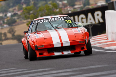 15;1979-Mazda-RX‒7-Series-1;23-March-2008;Australia;Bathurst;FOSC;Festival-of-Sporting-Cars;Graeme-Watts;Marque-and-Production-Sports;Mt-Panorama;NSW;New-South-Wales;auto;motorsport;racing;super-telephoto