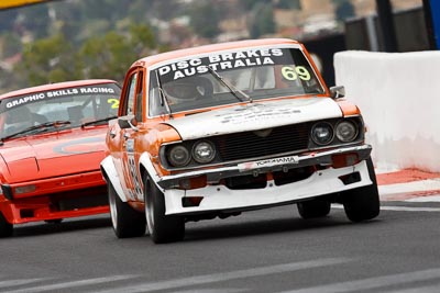 69;1975-Mazda-Capella;23-March-2008;Australia;Bathurst;FOSC;Festival-of-Sporting-Cars;Graeme-Shea;Improved-Production;Mt-Panorama;NSW;New-South-Wales;auto;motorsport;racing;super-telephoto