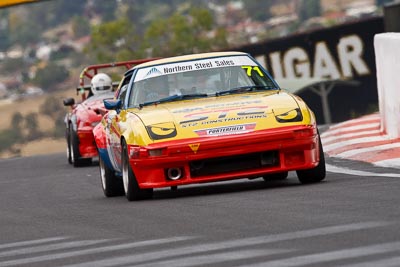71;1985-Mazda-RX‒7-III-13B;23-March-2008;Australia;Bathurst;FOSC;Festival-of-Sporting-Cars;John-Zourkas;Marque-and-Production-Sports;Mt-Panorama;NSW;New-South-Wales;auto;motorsport;racing;super-telephoto