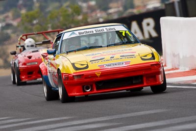 71;1985-Mazda-RX‒7-III-13B;23-March-2008;Australia;Bathurst;FOSC;Festival-of-Sporting-Cars;John-Zourkas;Marque-and-Production-Sports;Mt-Panorama;NSW;New-South-Wales;auto;motorsport;racing;super-telephoto
