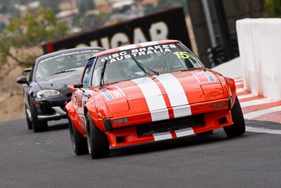 15;1979-Mazda-RX‒7-Series-1;23-March-2008;Australia;Bathurst;FOSC;Festival-of-Sporting-Cars;Graeme-Watts;Marque-and-Production-Sports;Mt-Panorama;NSW;New-South-Wales;auto;motorsport;racing;super-telephoto