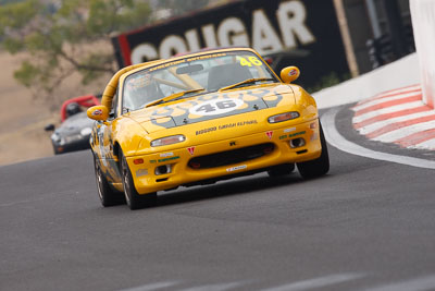 46;1997-Mazda-MX‒5;23-March-2008;Australia;Bathurst;FOSC;Festival-of-Sporting-Cars;Marque-and-Production-Sports;Mazda-MX‒5;Mazda-MX5;Mazda-Miata;Michael-Hickman;Mt-Panorama;NSW;New-South-Wales;auto;motorsport;racing;super-telephoto