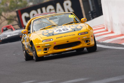 46;1997-Mazda-MX‒5;23-March-2008;Australia;Bathurst;FOSC;Festival-of-Sporting-Cars;Marque-and-Production-Sports;Mazda-MX‒5;Mazda-MX5;Mazda-Miata;Michael-Hickman;Mt-Panorama;NSW;New-South-Wales;auto;motorsport;racing;super-telephoto