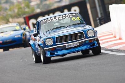 64;1974-Mazda-808;23-March-2008;Australia;Bathurst;FOSC;Festival-of-Sporting-Cars;Ian-MaCrae;Improved-Production;Mt-Panorama;NSW;New-South-Wales;auto;motorsport;racing;super-telephoto