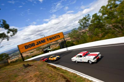 125;1964-Falcon-Rallye-Sprint;23-March-2008;Australia;Bathurst;Bill-Meeke;FOSC;Festival-of-Sporting-Cars;Group-N;Historic-Sports-Cars;Historic-Touring-Cars;Mt-Panorama;NSW;New-South-Wales;auto;classic;clouds;motorsport;racing;sky;vintage;wide-angle