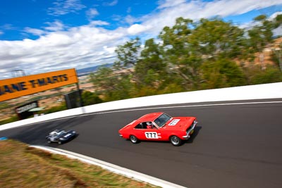 777;1969-Holden-Monaro-GTS-350;23-March-2008;Australia;Bathurst;FOSC;Festival-of-Sporting-Cars;Fred-Brain;Group-N;Historic-Sports-Cars;Historic-Touring-Cars;Mt-Panorama;NSW;New-South-Wales;auto;classic;clouds;motorsport;racing;sky;vintage;wide-angle