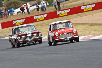 77;1964-Austin-Cooper-S;23-March-2008;Australia;Bathurst;FOSC;Festival-of-Sporting-Cars;Gerald-Lee;Mt-Panorama;NSW;New-South-Wales;Regularity;auto;motorsport;racing;super-telephoto