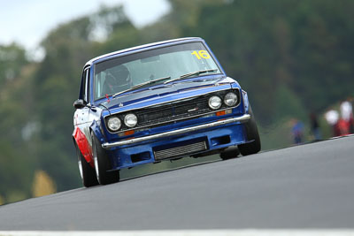 16;1970-Datsun-1600;23-March-2008;Australia;Bathurst;FOSC;Festival-of-Sporting-Cars;Improved-Production;Mark-Short;Mt-Panorama;NSW;New-South-Wales;auto;motorsport;racing;super-telephoto