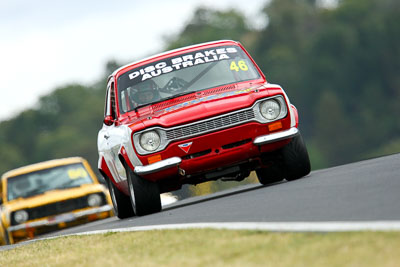 46;1971-Ford-Escort;23-March-2008;Australia;Bathurst;Bob-Jowett;FOSC;Festival-of-Sporting-Cars;Improved-Production;Mt-Panorama;NSW;New-South-Wales;auto;motorsport;racing;super-telephoto