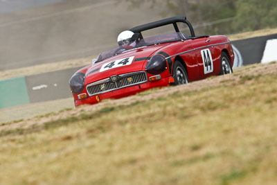 44;1969-MGB;23-March-2008;Australia;Bathurst;FOSC;Festival-of-Sporting-Cars;Group-S;Lisa-Tobin‒Smith;Mt-Panorama;NSW;New-South-Wales;auto;motorsport;racing;super-telephoto