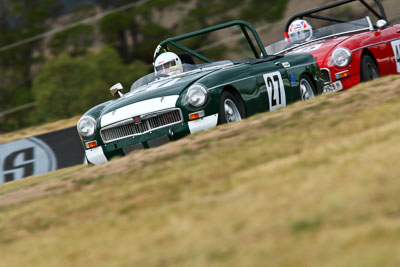 27;1963-MGB;23-March-2008;Australia;Bathurst;Bob-Rowntree;FOSC;Festival-of-Sporting-Cars;Group-S;Mt-Panorama;NSW;New-South-Wales;auto;motorsport;racing;super-telephoto