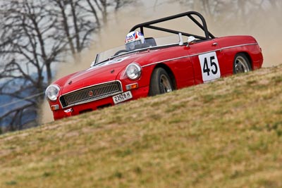 45;1962-MGB;23-March-2008;Australia;Bathurst;FOSC;Festival-of-Sporting-Cars;Greg-King;Group-S;Mt-Panorama;NSW;New-South-Wales;auto;motorsport;racing;super-telephoto