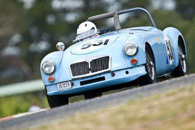531;1959-MGA-1600;23-March-2008;Australia;Bathurst;FOSC;Festival-of-Sporting-Cars;Group-S;John-Young;Mt-Panorama;NSW;New-South-Wales;auto;motorsport;racing;super-telephoto