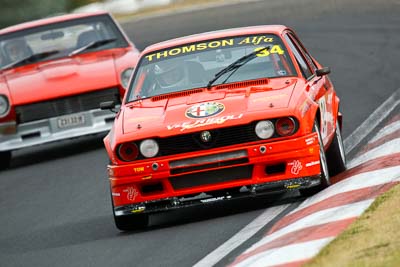 34;1984-Alfa-Romeo-Alfetta-GT;23-March-2008;Australia;Bathurst;David-Stone;FOSC;Festival-of-Sporting-Cars;Marque-and-Production-Sports;Mt-Panorama;NSW;New-South-Wales;auto;motorsport;racing;super-telephoto