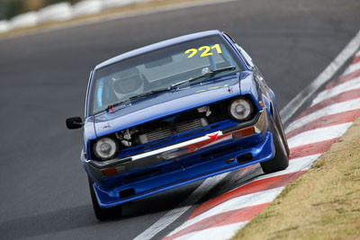 221;1978-Mitsubishi-LB-Hatch;23-March-2008;Andrew-Paine;Australia;Bathurst;FOSC;Festival-of-Sporting-Cars;Marque-and-Production-Sports;Mt-Panorama;NSW;New-South-Wales;auto;motorsport;racing;super-telephoto