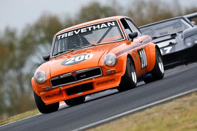 200;1973-MGB-GT-V8;23-March-2008;Australia;Bathurst;FOSC;Festival-of-Sporting-Cars;Marque-and-Production-Sports;Mt-Panorama;NSW;New-South-Wales;Paul-Trevethan;auto;motorsport;racing;super-telephoto