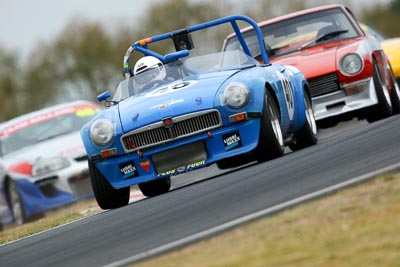 40;1965-MGB-Roadster;23-March-2008;Australia;Bathurst;FOSC;Festival-of-Sporting-Cars;Marque-and-Production-Sports;Mt-Panorama;NSW;Neil-Hopwood;New-South-Wales;auto;motorsport;racing;super-telephoto