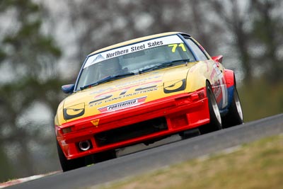 71;1985-Mazda-RX‒7-III-13B;23-March-2008;Australia;Bathurst;FOSC;Festival-of-Sporting-Cars;John-Zourkas;Marque-and-Production-Sports;Mt-Panorama;NSW;New-South-Wales;auto;motorsport;racing;super-telephoto