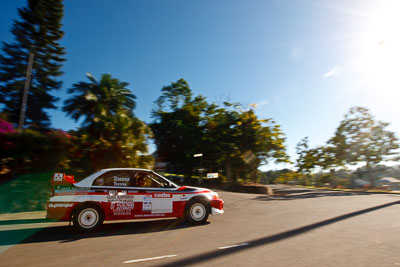 26;20-June-2008;ARC;Australia;Australian-Rally-Championship;Evo-5;Lorelle-Tonna;Maroochy-Showgrounds;Mitsubishi-Lancer;Mitsubishi-Lancer-Evolution-V;Nambour;QLD;QRC;Queensland;Queensland-Rally-Championship;Stephen-Tonna;Sunshine-Coast;auto;motorsport;movement;racing;sky;speed;sun;wide-angle