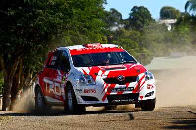 2;20-June-2008;ARC;Australia;Australian-Rally-Championship;Coral-Taylor;Maroochy-Showgrounds;Nambour;Neal-Bates;QLD;Queensland;Sunshine-Coast;Team-TRD;Toyota-TRD-Corolla-S2000;auto;motorsport;racing;telephoto