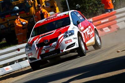 2;20-June-2008;ARC;Australia;Australian-Rally-Championship;Coral-Taylor;Maroochy-Showgrounds;Nambour;Neal-Bates;QLD;Queensland;Sunshine-Coast;Team-TRD;Toyota-TRD-Corolla-S2000;auto;motorsport;racing;super-telephoto