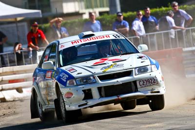 11;20-June-2008;ARC;Australia;Australian-Rally-Championship;Evo-6;Maroochy-Showgrounds;Mitsubishi-Lancer;Mitsubishi-Lancer-Evolution-VI;Nambour;QLD;QRC;Queensland;Queensland-Rally-Championship;Steven-Shepheard;Sunshine-Coast;Tom-Smith;auto;motorsport;racing;super-telephoto