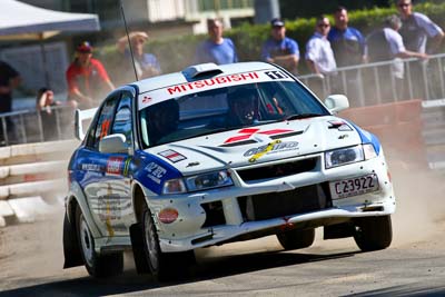 11;20-June-2008;ARC;Australia;Australian-Rally-Championship;Evo-6;Maroochy-Showgrounds;Mitsubishi-Lancer;Mitsubishi-Lancer-Evolution-VI;Nambour;QLD;QRC;Queensland;Queensland-Rally-Championship;Steven-Shepheard;Sunshine-Coast;Tom-Smith;auto;motorsport;racing;super-telephoto