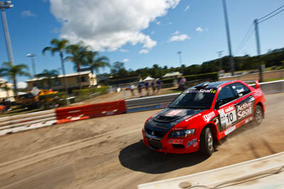 10;20-June-2008;ARC;Australia;Australian-Rally-Championship;Evo-9;Justin-Dowel;Maroochy-Showgrounds;Matt-Lee;Mitsubishi-Lancer;Mitsubishi-Lancer-Evolution-IX;Nambour;QLD;Queensland;Sunshine-Coast;auto;media-day;motorsport;racing;wide-angle