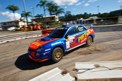 4;20-June-2008;ARC;Australia;Australian-Rally-Championship;David-Green;Maroochy-Showgrounds;Michael-Guest;Nambour;QLD;Queensland;Subaru-Impreza-WRX;Sunshine-Coast;auto;media-day;motorsport;racing;wide-angle