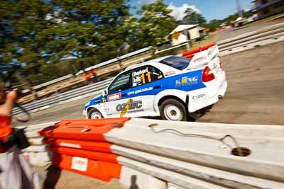 11;20-June-2008;ARC;Australia;Australian-Rally-Championship;Evo-6;Maroochy-Showgrounds;Mitsubishi-Lancer;Mitsubishi-Lancer-Evolution-VI;Nambour;QLD;QRC;Queensland;Queensland-Rally-Championship;Steven-Shepheard;Sunshine-Coast;Tom-Smith;auto;media-day;motorsport;racing;wide-angle