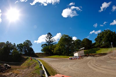 26;20-June-2008;ARC;Australia;Australian-Rally-Championship;Maroochy-Showgrounds;Nambour;QLD;QRC;Queensland;Queensland-Rally-Championship;Sunshine-Coast;auto;clouds;fisheye;media-day;motorsport;racing;sky;sun